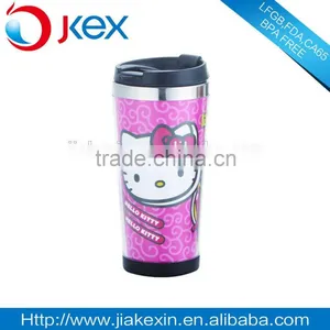2015 New Item OEM Stainless Steel Inside Paper Stainless Steel Vacuum Travel Mug thumbnail-1