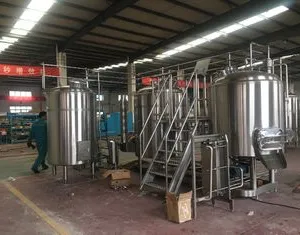 220V Electric Brewery Production Line for Microbreweries thumbnail-1