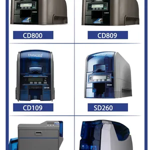 Datacard Cd800 Original Black Ribbon for id Card Printer 533000-053, 1500 Prints thumbnail-1