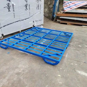 Heavy-Duty Steel Pallets Stacking Pallet Industrial Steel Pallets for Sale thumbnail-4