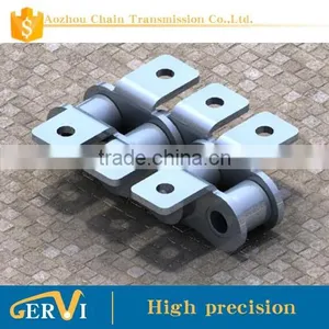 Gervi Conveyor Chain With Two Side One Hole Attachment thumbnail-1