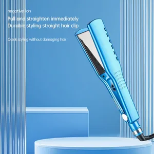 Hair Straightener/Dual Purpose Curling Iron/Blue Straight Plate/Clip Perm Iron（Wechat:13510231336） thumbnail-5
