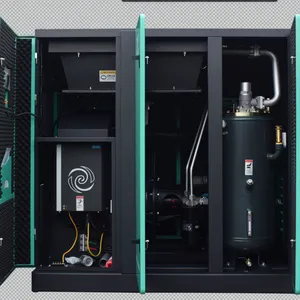 BEIYUE High Efficiency 37KW Oil Free Air Compressor8bar10bar 16barScrew Type Air Compressor. thumbnail-3