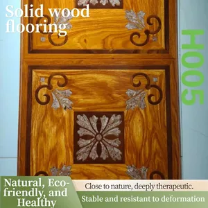 Luxury Wood Grain Flooring, Modern Minimalist Style Laminate Flooring thumbnail-2
