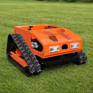 VIGORUN VTC550-90 Industrial Remote Control Lawn Mower Single Cylinder Gasoline 224cc 4-Cycle Engine Brushless Electric Traction thumbnail-1