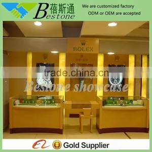 Classic Maple Wood Used Watch Furniture for Retail Store thumbnail-1