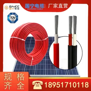 TUV PV Cable H1Z2Z2-K DC 1.5KV 1.5/2.5/4/6/10/16/25/35mm² Custom Orders Accepted thumbnail-2