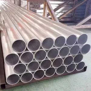 Aluminum Round Tube 6063 T5 Anodized Custom Size Diameter Wall Thickness Extruded Pipe for LED Light Bar thumbnail-2