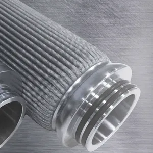 Pleated Custom Dust Filter Cartridge, 100% Polyester Media, 350°F Max Temp, 99.9% Efficiency thumbnail-1