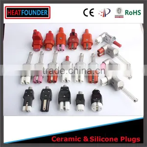HEATFOUNDER HIGH QUALITY NEW DESIGN INDUSTRIAL ELECTRIC CERAMIC PLUG&SOCKET thumbnail-1