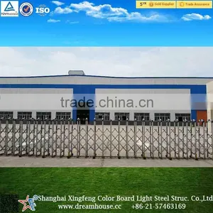 Wide Span Light Steel Structure Building/steel Structure Workshop/steel Dome Structure Shed thumbnail-2