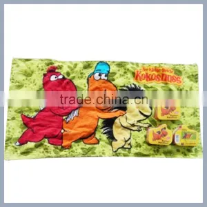 Baby Towel With Three Bear Cartoon Printed Velour Reactive Printing thumbnail-1