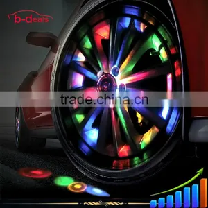 Newest Design Solar Energy 16LEDs Wheel Light 4 Colors Car Solar Wheel Lights thumbnail-1