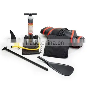Colorful ABS Edge Adjustable Full Carbon SUP Paddle thumbnail-6