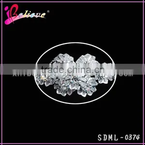 Wholesale Hairband Jewelry Metal Flower Headband,women Hair Headband With Diamond thumbnail-3