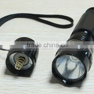 High Power Rechargeable Aluminum Red Lighting LED Torch Flashlight thumbnail-6
