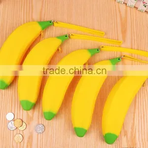 Banana Shaped Silicone Coin Walle/travel Wallet/slim Wallet thumbnail-6