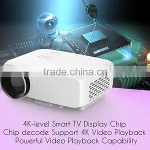 Latest LED Mini Projector, Full HD 3D Lumens, With VGA, AV,USB,SD,TV Inputs in Low Cost thumbnail-1