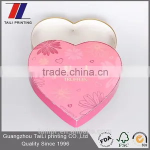 Custom Heart Shape Chocolate Packaging Box thumbnail-1