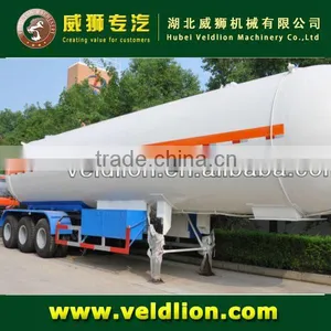 3 Axles 60cbm LPG Semi Trailer the Biggest LPG Tank Trailer thumbnail-3