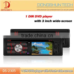 New Design Auto Car Dvd 1din With Wide HD Screen thumbnail-1