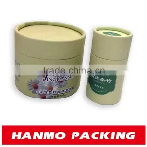 Gold Foil Stamping Night Cream Cosmetic Packaging Round Tube Cylinder Box With Cushion Pad Inside thumbnail-1