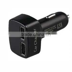 Digital Volt Monitor 12V 24V Car Cigarette Lighter USB Charger for LG G2 G3 thumbnail-3