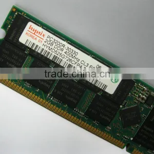 Amazing Low Price for 100% Orginal ! 1G 2G PC-3200 ECC 400MHZ DDR Server Ram Memory thumbnail-1