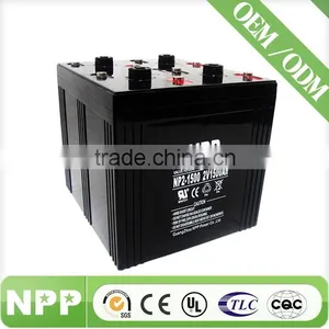 2v1500ah Maintenance Free SLA Solar Battery for Lighting Equipment thumbnail-2