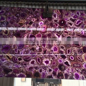 Semi Preious Purple Raw Brazil Agate thumbnail-2