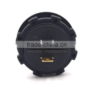 BJ-UPS-005 Waterproof Motorcycle LED Digital Voltage Meter Gauge Round Panel thumbnail-4