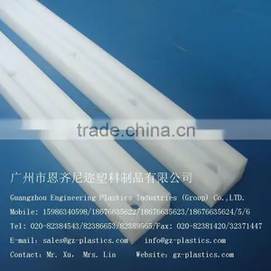 White PE-HD 1000 Guide With Anti-Corrosion Resistance thumbnail-1
