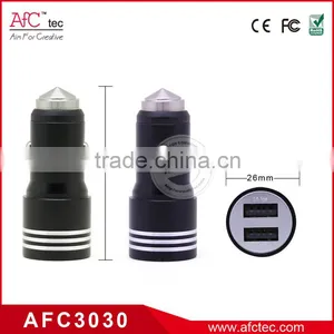 Online Shopping Dual 2.1 Amp Aluminum Smart Oem Car Charger thumbnail-3