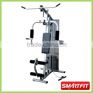 Direct Factory Manufactured Customized 100 lb One Station Home Gym With Leg Extension and Weight Cover thumbnail-1