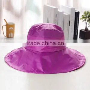 Fashion Lady Polyester Fabric Rain Hat Wholesale Factory Manufacture thumbnail-5