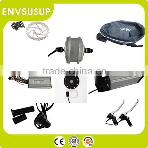 Disc Brake 250watt Waterproof Rear Wheel Electric Bike Kit Price thumbnail-1