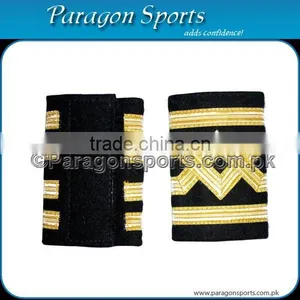 Navy Epaulettes Merchant Navy Masters Epaulettes With Gold Wire French thumbnail-1