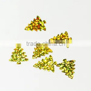08L Goldencolor Paillette Sequin in Christmas Tree Shape for Decoration thumbnail-1