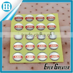 Printing Epoxy Sticker,custom Waterproof Round Epoxy Dome Stickers,clear Label Sticker thumbnail-4