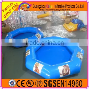 Mini Fun Inflatable Swimming Pool Blue Pool Equipment For Family Used thumbnail-1