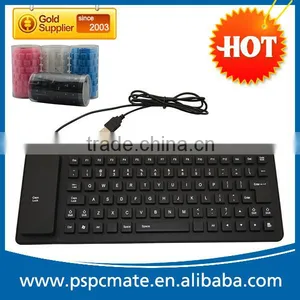 85keys Silicon Waterproof Flexible USB Wired Keyboard thumbnail-3