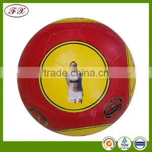 SIZE 4 Cheap Official Best Quality Rubber Soccer Ball thumbnail-3