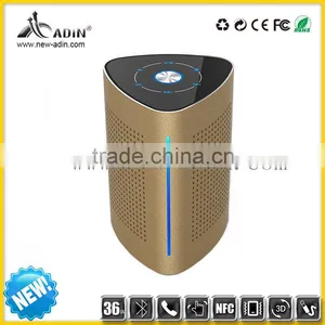 Mini 360 Degree Stereo Magnet Gold Wireless Vibration Speaker Driver thumbnail-2