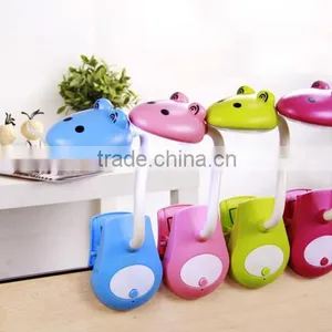 COLORFUL USB RECHARGEABLE SAVING ENERGY LED READING LAMP WITH CLIP thumbnail-1