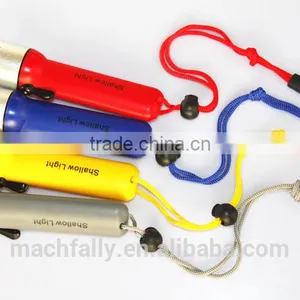 Power Source Flashlight ABS Body Material With Q5 Lamp Beads Diving Flashlight Diving Torch Flashlight thumbnail-2