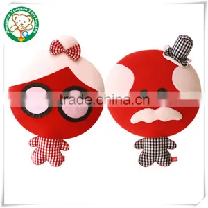 Sweet Love Stuffed Plush Wedding Couple Doll Toys ,beautiful Clothesed Plush Doll , thumbnail-1