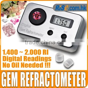 Gemology Gemstone 1.4~2.0 RI Gemological Diamond Jewel Digital Gem Refractometer thumbnail-1