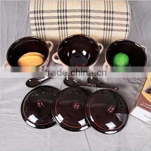 Mini Casserole Ceramic Bowl HY1672302 thumbnail-3