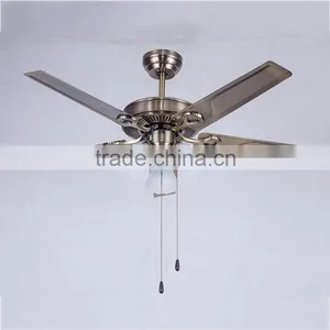 Iron Ceiling Fan, Brushed Bronze thumbnail-2