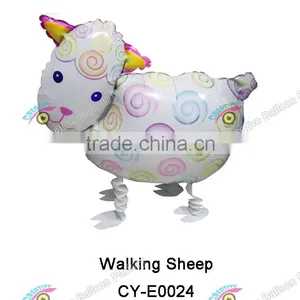 New Set of Sheep Walking Pet Balloons Party Helium Balloons thumbnail-2